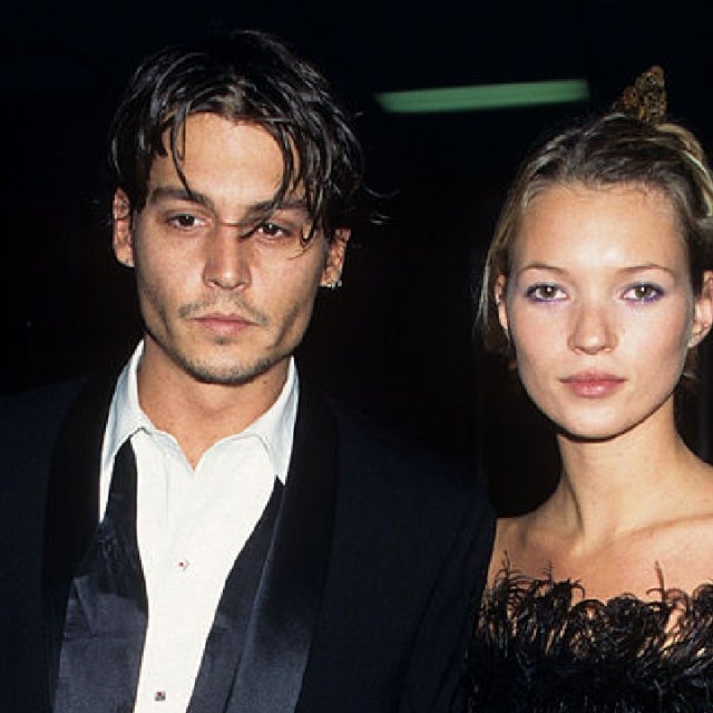 Johnny Depp and Kate Moss